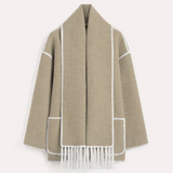 Ysolde - statement jacke – Khaki – Ausverkauft