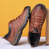 Chauservan - orthopädische lederschuhe für herren – Braun
