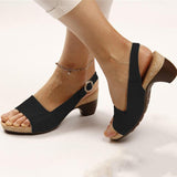 Kim - Elegante Sandalen für Damen – Schwarz