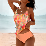 Emmah - Stilvolle Badeanzüge für Damen – Orange