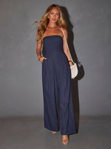 Sara | Jumpsuit – Blau