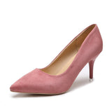 Klassische spitze High Heels | Veganes Premium-Material | Nude Stiletto – Rosa