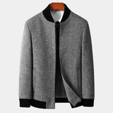Ludjic| Elegante Winterjacke für Männer – Grau