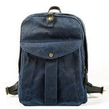 OHRID | Canvas-Rucksack – Blau