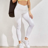 Sport Push-Up Leggings für Damen - ActiveLift – Weiß