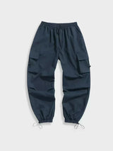 Lennox | Herren Cargohose Weites Bein Relaxed Fit – Blau