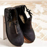 Leonie | Damen Schnür-Stiefeletten – Schwarz