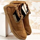 Leonie | Damen Schnür-Stiefeletten – Braun