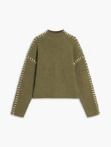 Mia™ | Cozy Oversized Sweater – Grün