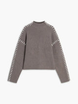 Mia™ | Cozy Oversized Sweater – Beige