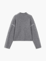 Mia™ | Cozy Oversized Sweater – Grau