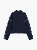 Mia™ | Cozy Oversized Sweater – Blau