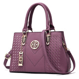 Vegane Schultertasche Damen – Elegante Crossbody Tasche – Lila