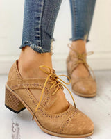 MIA - Orthopädische Vintage Schuhe – Beige