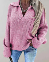Fin - eleganter herrenpullover für jede gelegenheit – Rosa