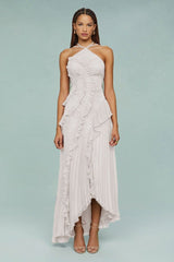 Arvynna - Fließendes Maxikleid – Weiß