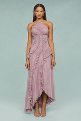 Arvynna - Fließendes Maxikleid – Rosa