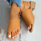 Isabelline – Minimalistische Slingback-Sandalen mit Blockabsatz – Hellbraun