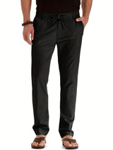 Magdus | Herren Stilvolle Hosen | Sommer – Schwarz