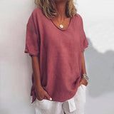 Ruby | Fledermausärmel Bluse – Dunkelrosa