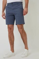 Kurze Chino-Shorts mit mehreren Taschen für Herren | Ideal für die Sommersaison – Blau