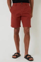 Kurze Chino-Shorts mit mehreren Taschen für Herren | Ideal für die Sommersaison – Terrakotta