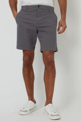 Kurze Chino-Shorts mit mehreren Taschen für Herren | Ideal für die Sommersaison – Dunkelgrau