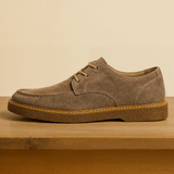 Harper™ Mokassin-Sneaker Aus Wildleder Mit Gummisohle - Smart Casual Stil In Taupe – Camel