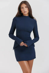 Minikleid Cargo Marine – Blau