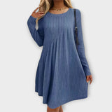 Abby™ - Weiches und Bequemes Kleid – Blau