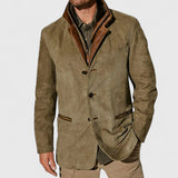 Friedrich | Retro & Warm Jacke – Khaki