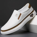Jonas | Der Whitman Slip-On – Weiß