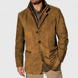 Friedrich | Retro & Warm Jacke – Braun