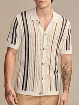Jasper | Reverskragen Regular-Fit Hemd – Beige