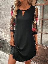 Clelia – Leichtes Und Elegantes Sommer Kleid – Schwarz