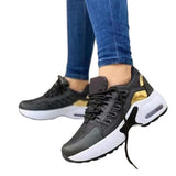Rutschfeste orthopädische Schuhe mit Fußgewölbeunterstützung – Schwarz