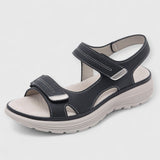 Lanora | Orthopädische Sommersandalen – Schwarz