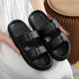 Hannelore | Damen Sandalen Verstellbar Fußgewölbestütze – Verstellbare Sandalen 2026 – Schwarz