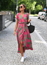 Imogen - Bequemes Sommerkleid – Rosa