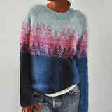 Izzel™ - Gemütlicher Fair Isle Pullover – Dorn
