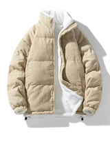 Thijs – doppelseitiger wintermantel – Beige
