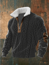Navor – Stilvoller Freizeitpullover – Schwarz