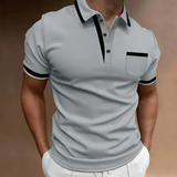 Mats | Herren Poloshirt Für Freizeit – Grau
