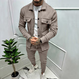 Matthias | Herren Zweiteiler Set – Khaki