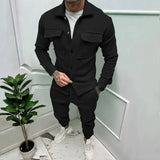 Matthias | Herren Zweiteiler Set – Schwarz