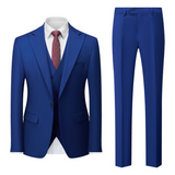 Maximilian | Herren Business Anzug Set – Blau