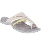 Maximiliane | Damen Flache Komfort Sandalen – Creme