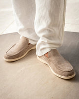 David | Schlupf Gepolstert Loafer – Beige