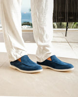 David | Schlupf Gepolstert Loafer – Blau