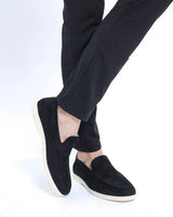 David | Schlupf Gepolstert Loafer – Schwarz